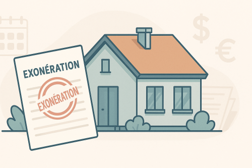 Les exonérations possibles sur la taxe foncière